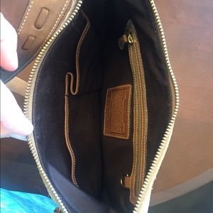 Coach Bags - Coach suede cross body purse Coach Bags - Coach suede cross body purse